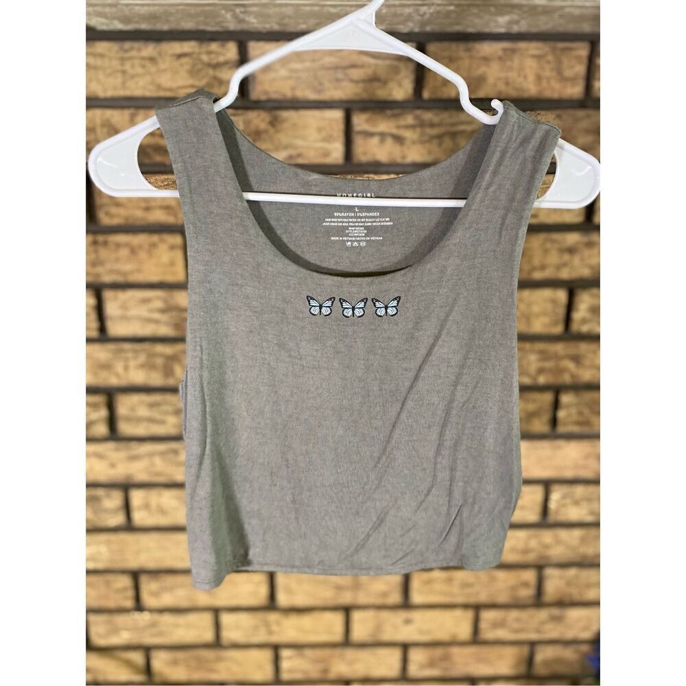 Homegirl Society Crop Tank Top‎